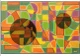 Geometrical Abstract (ART-18952-125180) - Handpainted Art Painting - 36in X 24in