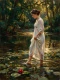 Whispers Of The Forest Stream (PRT-15697-125244) - Canvas Art Print - 45in X 60in