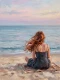 Whispers Of The Pastel Tide (PRT-15697-125262) - Canvas Art Print - 45in X 60in