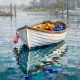 Rhythm Of Still Waters (PRT-15697-125204) - Canvas Art Print - 60in X 60in