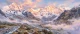 Dawn Over Annapurna Sanctuary (PRT-15697-125471) - Canvas Art Print - 60in X 25in