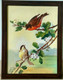 birds, courtship, dating, dating birds, love, love birds, green shade,Birds in Courtship,ART_1254_10937,Artist : Rama Koneru,Oil