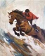 Mid Air Resolve (PRT-18703-126282) - Canvas Art Print - 48in X 60in