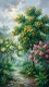 Monsoon Verdant Serenade (PRT-15697-125981) - Canvas Art Print - 33in X 60in