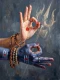 Gestures Of Sacred Grace (PRT-15697-125617) - Canvas Art Print - 45in X 60in
