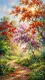 Spring Canopy Harmony (PRT-15697-125975) - Canvas Art Print - 33in X 60in