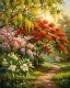 Symphony Of Seasons Past (PRT-15697-125845) - Canvas Art Print - 48in X 60in