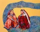Threads Of Home – Stories Of Rural India (PRT-19003-126038) - Canvas Art Print - 30in X 24in