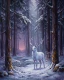 Sanctuary Of The Stag (PRT-15697-125426) - Canvas Art Print - 48in X 60in