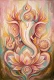 Ascending Lotus Flame (PRT-15697-125697) - Canvas Art Print - 40in X 60in