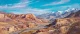 Mustang's Desert Silhouette (PRT-15697-125476) - Canvas Art Print - 60in X 25in