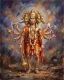 Radiant Fivefold Guardianship (PRT-15697-126379) - Canvas Art Print - 48in X 60in