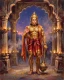 Serenade Of The Sacred Sentinel (PRT-15697-126390) - Canvas Art Print - 48in X 60in