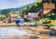 Hillary (ART-7901-126728) - Handpainted Art Painting - 12in X 8in