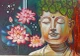 Buddha (ART-19039-126956) - Handpainted Art Painting - 24in X 16in