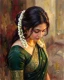Jasmine Crown In Twilight (PRT-16861-127103) - Canvas Art Print - 48in X 60in