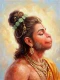 Celestial Reverence Profile (PRT-15697-127236) - Canvas Art Print - 45in X 60in