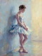 Silent Grace In Gold (PRT-16861-126959) - Canvas Art Print - 45in X 60in