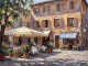 Dappled Light On European Stones (PRT-15697-127164) - Canvas Art Print - 60in X 45in