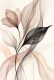 Veiled Botanical Symphony (PRT-15697-127372) - Canvas Art Print - 40in X 60in