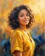 Sunlit Breezy Confidence (PRT-16861-127106) - Canvas Art Print - 48in X 60in
