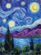 Celestial Cosmic Rhythm (PRT-15697-127017) - Canvas Art Print - 45in X 60in