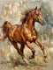 Whirlwind Of Grace And Copper (PRT-15697-126992) - Canvas Art Print - 45in X 60in