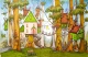 Fairy Village (PRT-19066-127658) - Canvas Art Print - 36in X 23in