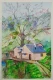 Spring In The Hills (ART-17504-127710) - Handpainted Art Painting - 11in X 17in