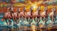 Chromatic Rhapsody In Cobalt (PRT-15697-128448) - Canvas Art Print - 60in X 33in