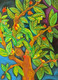 indian contemporary art,surreal paintings,fantasy paintings,tree people,,the tree people,ART_1315_11