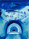 Underwater World (ART_455_6071) - Handpainted Art Painting - 22in X 30in