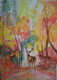 ,deers,ART_1243_11352,Artist : Ujwala Chavan,Water Colors