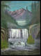 ,Misty Waterfall,ART_1390_11599,Artist : Priyamvada Bhardwaj,Oil