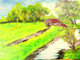 ,meadow stream art240710,ART_1456_12166,Artist : Harshit Garg,Acrylic