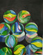 ,Marbles,ART_1243_12252,Artist : Ujwala Chavan,Water Colors