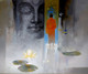 God,Buddha,Buddhism,Wall Decor,Acrylic,Canvas,Figurative,original  ,buddha breathing,ART_1666_13783,Artist : Sanjay Lokhande,Acrylic