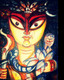 durga, mix media, feminine,,Durga,ART_1667_13838,Artist : BINOD KUMAR  DAS,Mixed Media