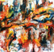 Abstract,Expressionism,Hot Ice,ART_1677_13866,Artist : Kaustav Mukherjee,Acrylic