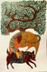 Tiger, Boar, Gond, Tribal, Tree,Gond Tiger and Boar,ART_1778_14475,Artist : Divya Murlidharan,Acrylic