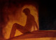 The loner (ART_1877_15176) - Handpainted Art Painting - 18in X 12in