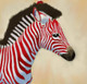 Zebra paintings,56Anm80,MTO_1550_15153,Artist : Community Artists Group,Mixed Media
