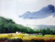 watercolor,landscape,mountain,Himalaya,paper,Beauty of Himalaya  Mountain ,ART_1232_15756,Artist : SAMIRAN SARKAR,Water Colors