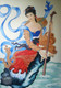 Chinese beauty (ART_1996_16328) - Handpainted Art Painting - 16in X 28in