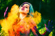 Holi, colorful, dust,Colourful Soul,MTO_1550_17902,Artist : Community Artists Group,Mixed Media