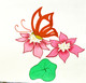 flower, butterfly, nature, bird, honey, lotus, rose, tree, garden,Garden,ART_2365_18391,Artist : Nipuna Ghosh,Acrylic