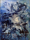 infinity, universe, birds ,sky,merging horizon,ART_2580_18978,Artist : Ankita Goenka,Mixed Media