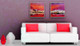 Abstract Art 53 - Handpainted Art Painting - 48in X 24in (24in X 24in X 2pcs.) (Framed)
