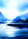 Blue Is The Warmest Colour (ART_1268_20298) - Handpainted Art Painting - 18in X 24in