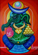 Omswasthik ganesh (ART_3056_21753) - Handpainted Art Painting - 22in X 30in